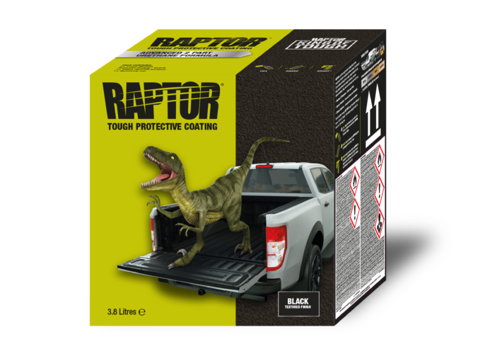 Raptor Spray Nero vernice antigraffio 0,4 L - Resistente Veramente